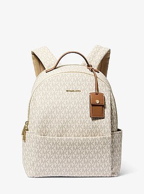 Michael Kors Sable Medium Signature Logo Backpack - Image 4