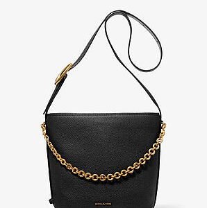 Michael Kors Nolita Small Pebbled Leather Bucket Tote Bag
