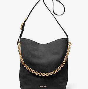 Michael Kors Nolita Large Suede Bucket Tote Bag
