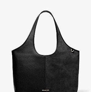 Michael Kors Henly Large Leather and Suede Tote Bag