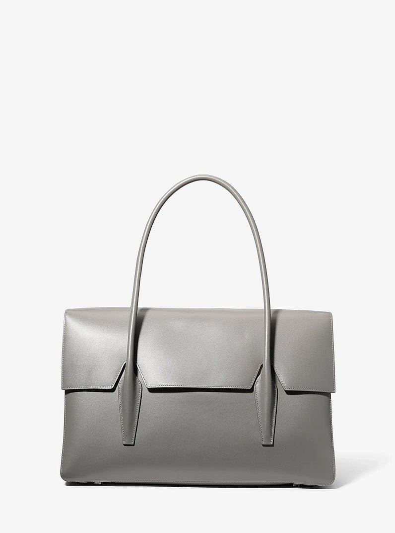 Michael Kors Natasha Large Leather Satchel | Limited Edition — Made in Italy