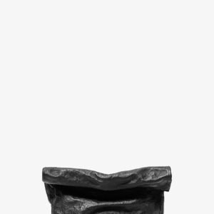 Michael Kors Maggie Crackled Leather Lunch Bag Clutch | Limited Edition — Made in Italy