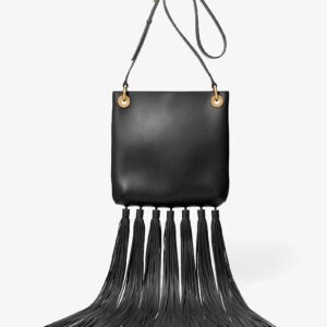 Michael Kors Tate Medium Tassel Leather Crossbody Bag | Limited Edition — Made in Italy