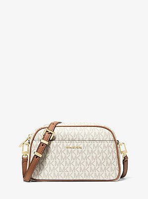 Michael Kors Jet Set Small Signature Logo Camera Crossbody Bag - Image 4