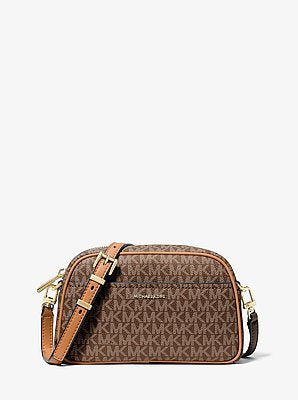 Michael Kors Jet Set Small Signature Logo Camera Crossbody Bag