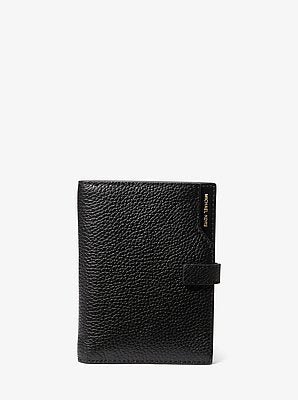 Michael Kors Jet Set Pebbled Leather Passport Wallet