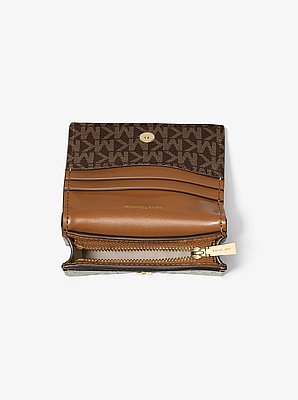 Michael Kors Hamilton Moderne Small Signature Logo Wallet - Image 2