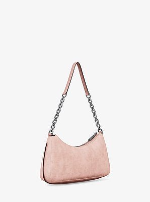 Michael Kors Nolita Medium Nubuck Chain Pochette - Image 5
