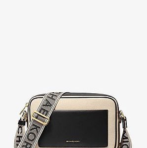 Michael Kors Maeve Large Canvas Crossbody Bag