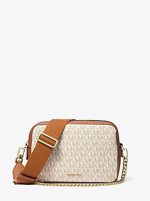 Michael Kors Bryant Medium Signature Logo Camera Crossbody Bag - Image 2