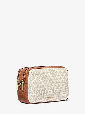 Michael Kors Bryant Medium Signature Logo Camera Crossbody Bag - Image 6
