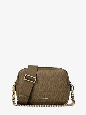 Michael Kors Bryant Medium Signature Logo Camera Crossbody Bag