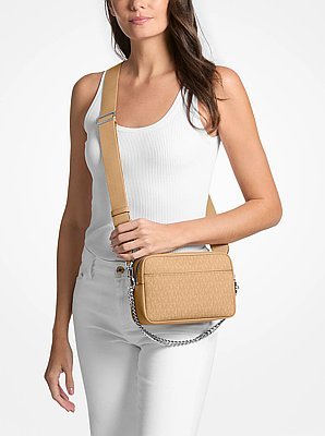 Michael Kors Bryant Medium Signature Logo Camera Crossbody Bag - Image 3