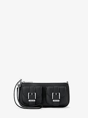 Michael Kors Zoe Small Pebbled Leather Pochette