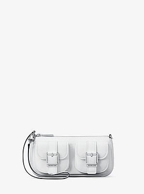 Michael Kors Zoe Small Pebbled Leather Pochette - Image 5