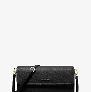 Michael Kors Jet Set Small Pebbled Leather Smartphone Crossbody Bag
