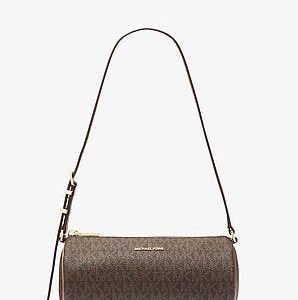 Michael Kors Izzy Small Signature Logo Barrel Pochette