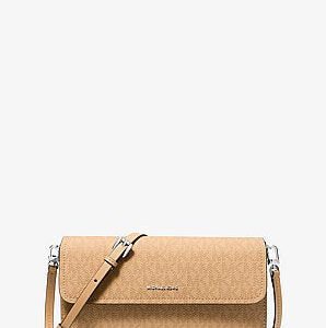 Michael Kors Jet Set Small Signature Logo Convertible Crossbody Bag