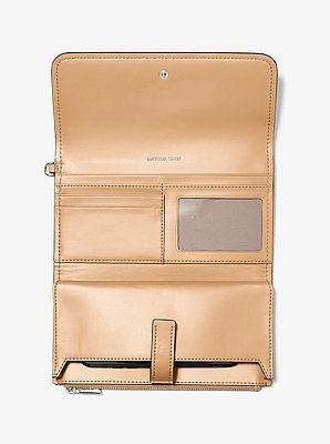 Michael Kors Jet Set Medium Pebbled Leather Convertible Wristlet - Image 2