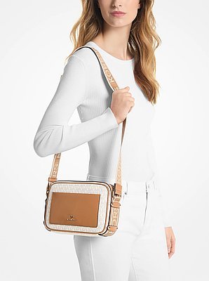 Michael Kors Maeve Large Signature Crossbody Bag - Image 4