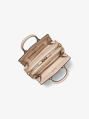 Michael Kors Laila Extra-Small Pebbled Leather Convertible Crossbody Bag - Image 4