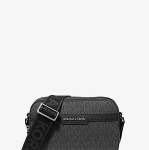 Michael Kors Hudson Signature Logo Camera Crossbody Bag