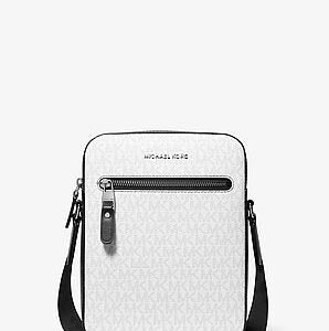 Michael Kors Varick Logo Flight Bag