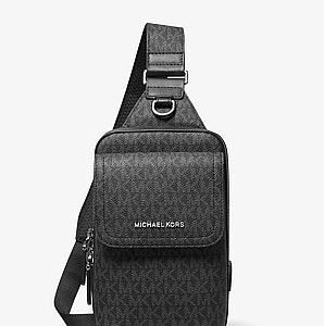 Michael Kors Hudson Signature Logo Sling Pack
