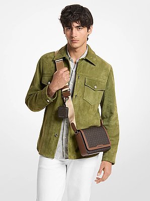 Michael Kors Hudson Mini Signature Logo Crossbody Bag With Airpod Case for Apple Airpods Pro® - Image 4