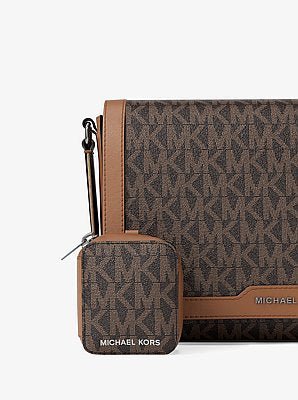 Michael Kors Hudson Mini Signature Logo Crossbody Bag With Airpod Case for Apple Airpods Pro® - Image 6