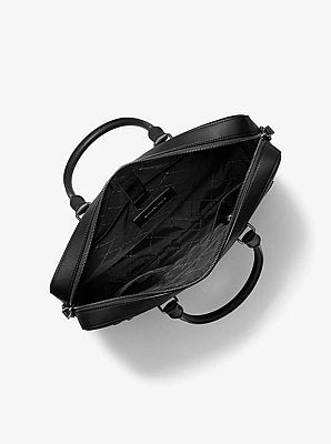 Michael Kors Jet Set Pebbled Leather Briefcase - Image 2