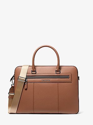 Michael Kors Jet Set Pebbled Leather Briefcase - Image 4