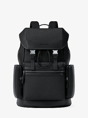 Michael Kors Jet Set Pebbled Leather Backpack