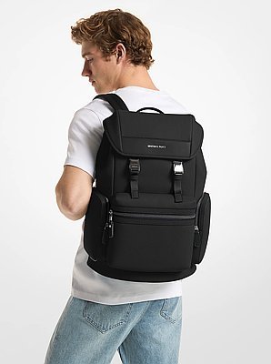 Michael Kors Jet Set Pebbled Leather Backpack - Image 4