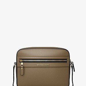 Michael Kors Jet Set Pebbled Leather Crossbody Bag
