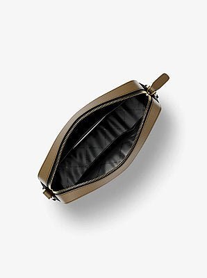 Michael Kors Jet Set Pebbled Leather Crossbody Bag - Image 2