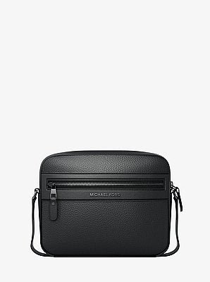Michael Kors Jet Set Pebbled Leather Crossbody Bag