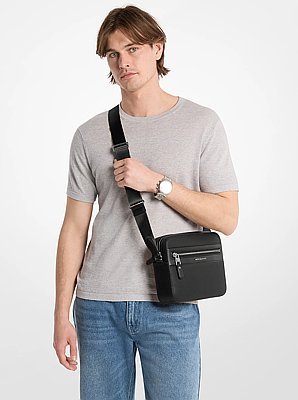 Michael Kors Jet Set Pebbled Leather Crossbody Bag - Image 4