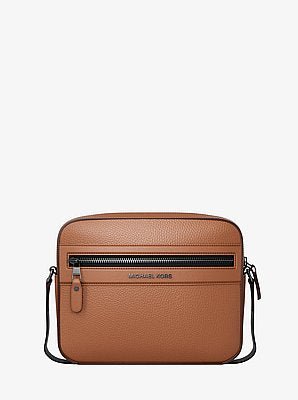 Michael Kors Jet Set Pebbled Leather Crossbody Bag - Image 6