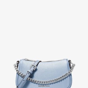 Michael Kors Carmela Small Pebbled Leather Crossbody Bag