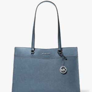 Michael Kors Jet Set Travel Large Saffiano Leather Tote Bag