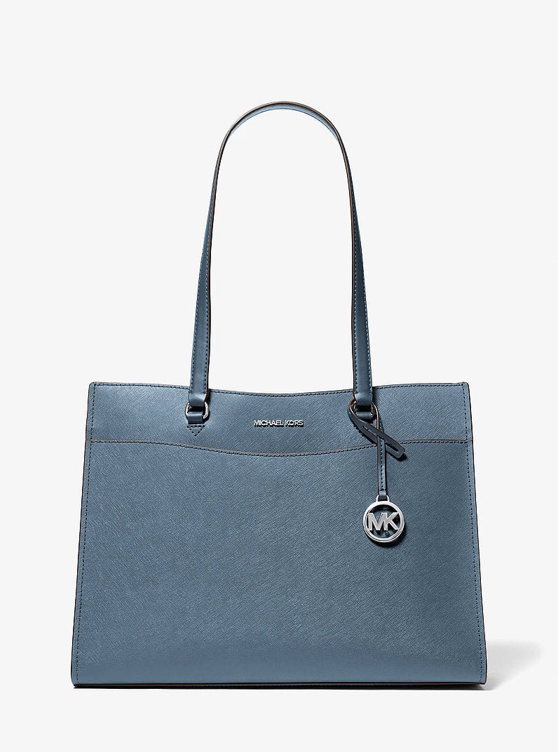 Michael Kors Jet Set Travel Large Saffiano Leather Tote Bag