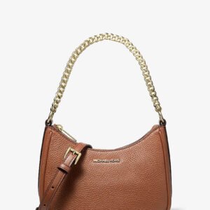 Michael Kors Jet Set Travel Small Pebbled Leather Convertible Crossbody Bag