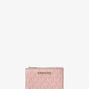 Porta-moedas Michael Kors Jet Set Travel Small Signature Logo Coin Purse