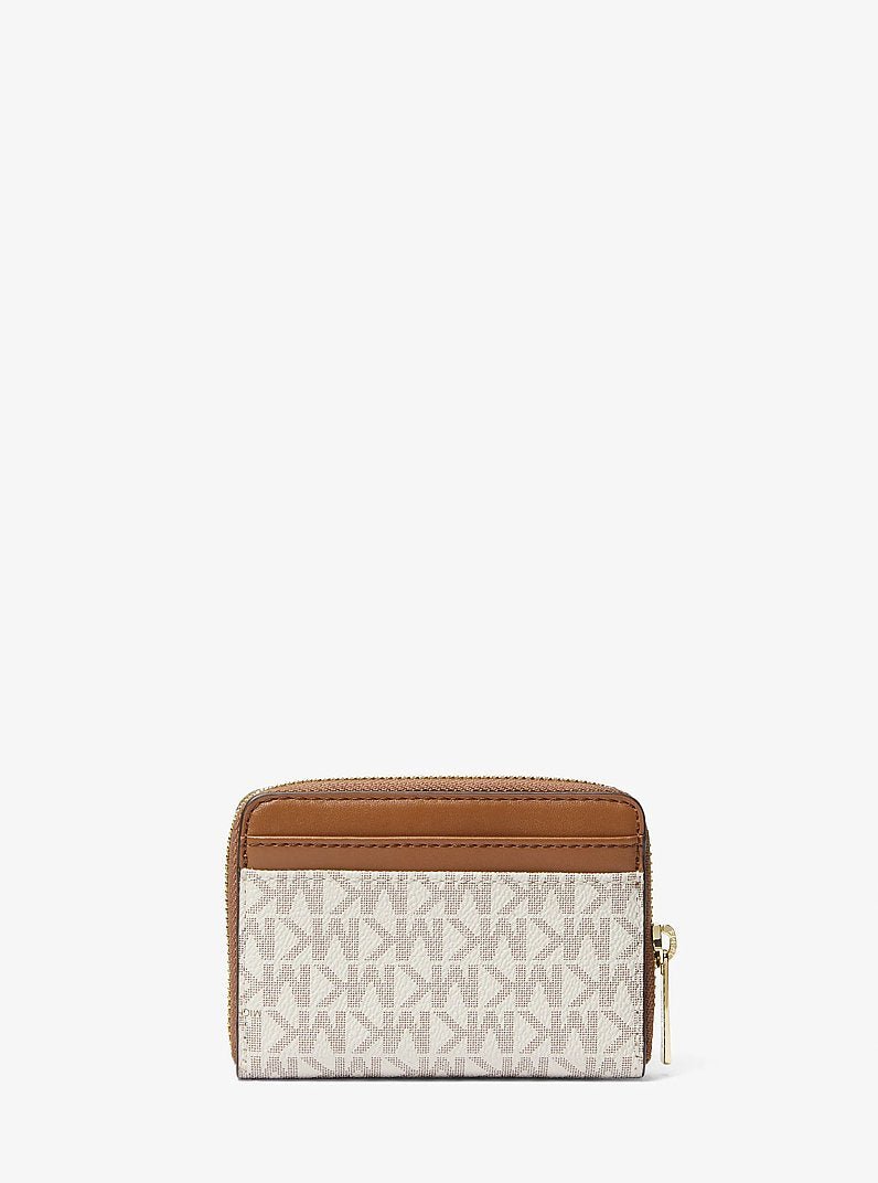 Michael Kors Jet Set Travel Medium Logo Zip-Around Card Case - Image 6