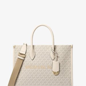 Michael Kors Mirella Medium Signature Logo Tote Bag