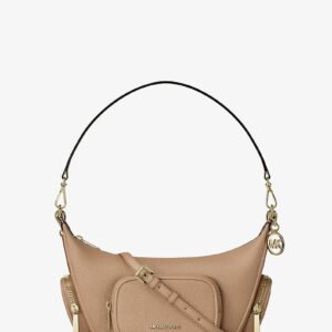 Michael Kors Merritt Small Pebbled Leather Crossbody Bag