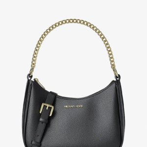 Michael Kors Jet Set Large Pebbled Leather Convertible Crossbody Bag