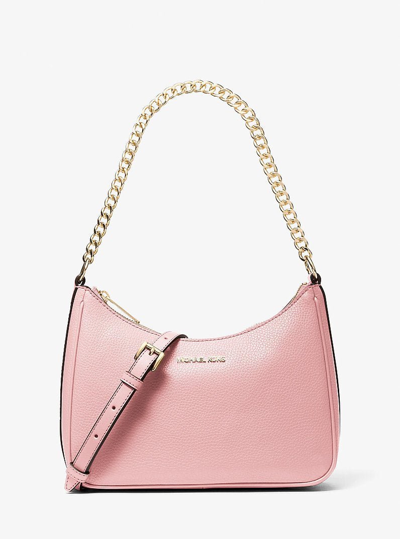 Michael Kors Jet Set Large Pebbled Leather Convertible Crossbody Bag - Image 2