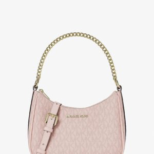 Michael Kors Jet Set Small Signature Logo Convertible Crossbody Bag